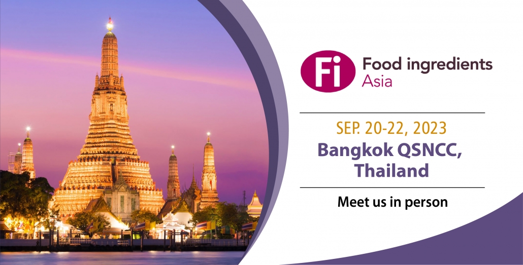 Nutraceutical Powder Manufacturer at Food Ingredients Asia -Thailand